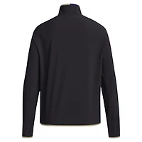 Men's adidas White Washington Huskies 2024 Coaches Sideline Half-Zip Jacket