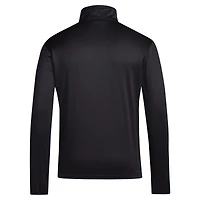 Men's adidas Black Washington Huskies 2024 Coaches Sideline Quarter-Zip Top