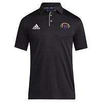 Polo d'entraîneur adidas noir Washington Huskies pour homme
