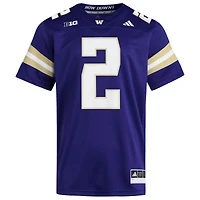 Men's adidas Demond Williams Jr Purple Washington Huskies Home NIL Football Player Jersey