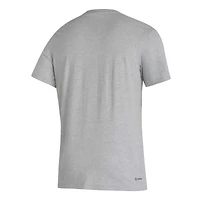 T-shirt d'avant-match adidas Washington Huskies AEROREADY gris chiné pour homme