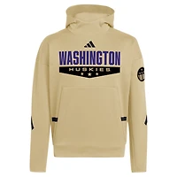 Sweat à capuche adidas Natural Washington Huskies Strategy Z.N.E. pour homme