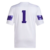 Adidas # Blanc Washington Huskies Premier Jersey pour homme