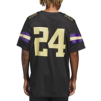 Maillot de stratégie alternatif Premier noir adidas #24 Washington Huskies pour homme