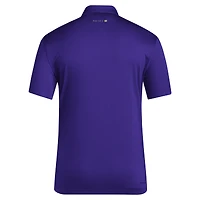 Men's adidas Purple Washington Huskies 2024 Coaches AEROREADY Polo