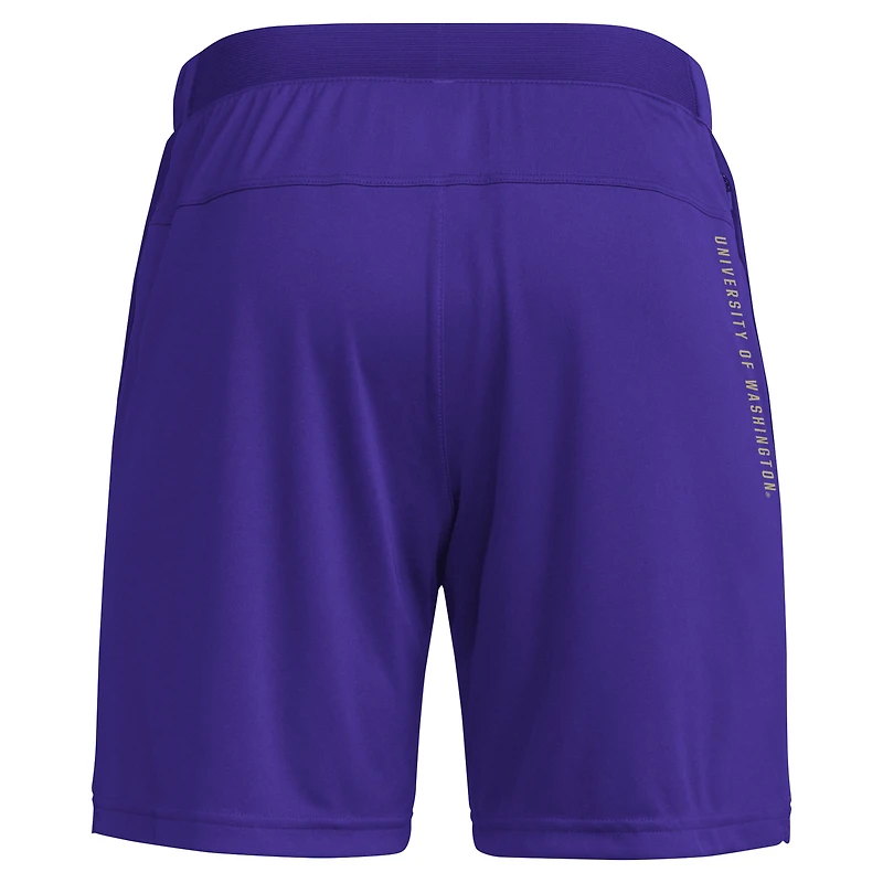 Short AEROREADY 7" violet adidas pour hommes conçu l'entraînement