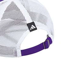 Men's adidas Purple Washington Huskies Mascot Slouch Trucker Adjustable Hat