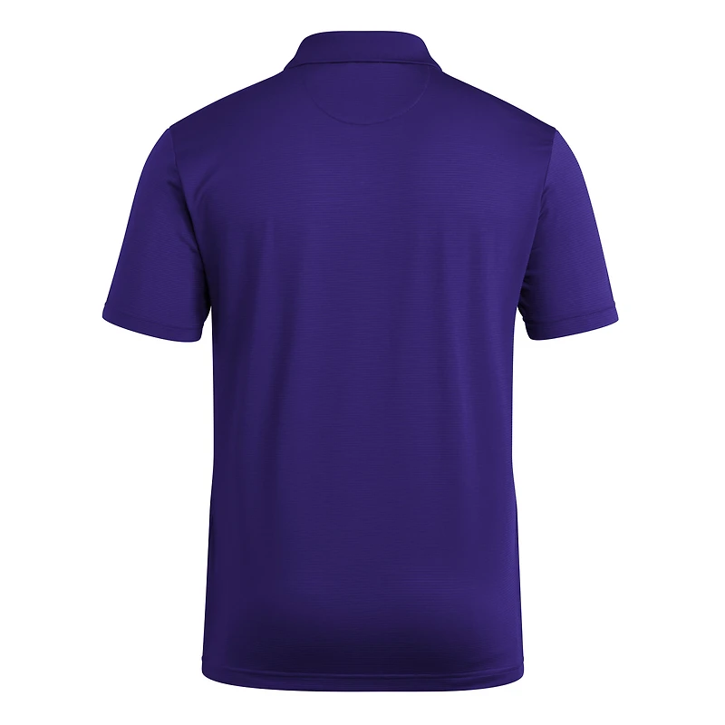 Polo adidas violet Ultimate 365 Ottoman pour homme des Washington Huskies