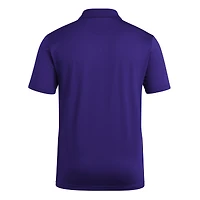 Polo adidas violet Ultimate 365 Ottoman pour homme des Washington Huskies