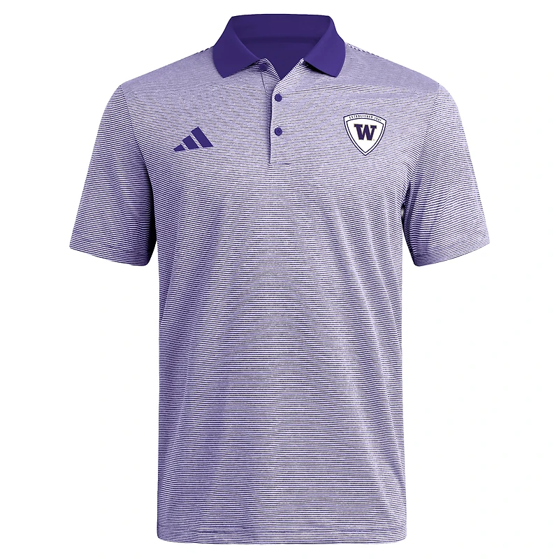 Polo adidas violet Washington Huskies Ultimate 365 pour homme