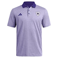 Polo adidas violet Washington Huskies Ultimate 365 pour homme