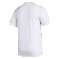 Men's adidas  White Washington Huskies Pregame AEROREADY T-Shirt