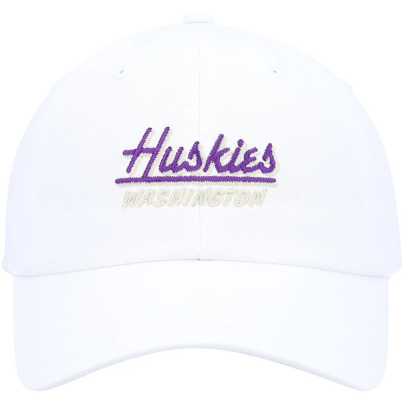 Casquette réglable Ahead Washington Huskies Largo pour hommes, blanc