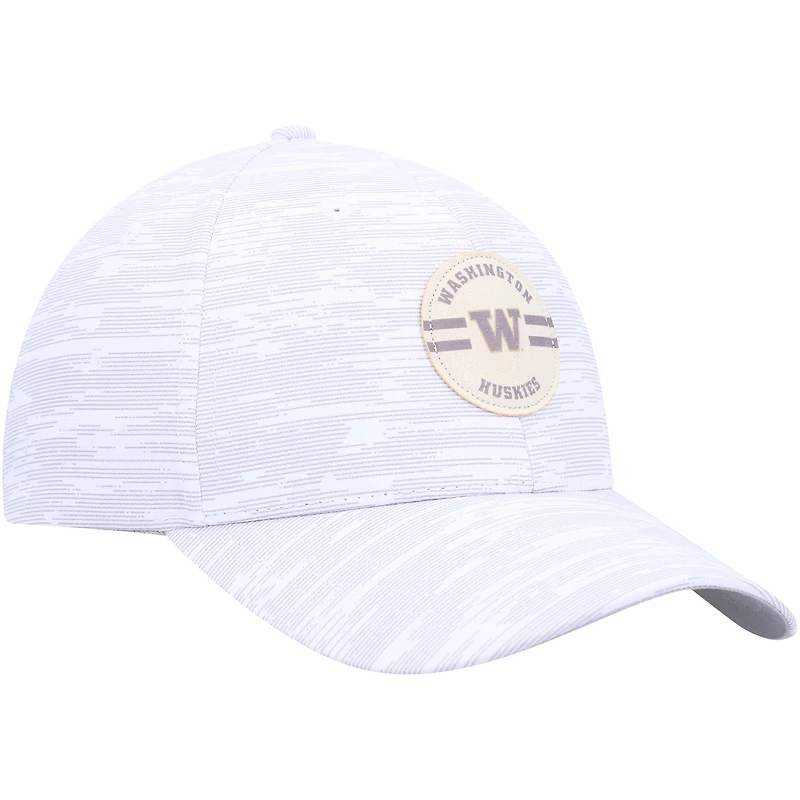 Casquette réglable Ahead White Washington Huskies Streaker pour hommes