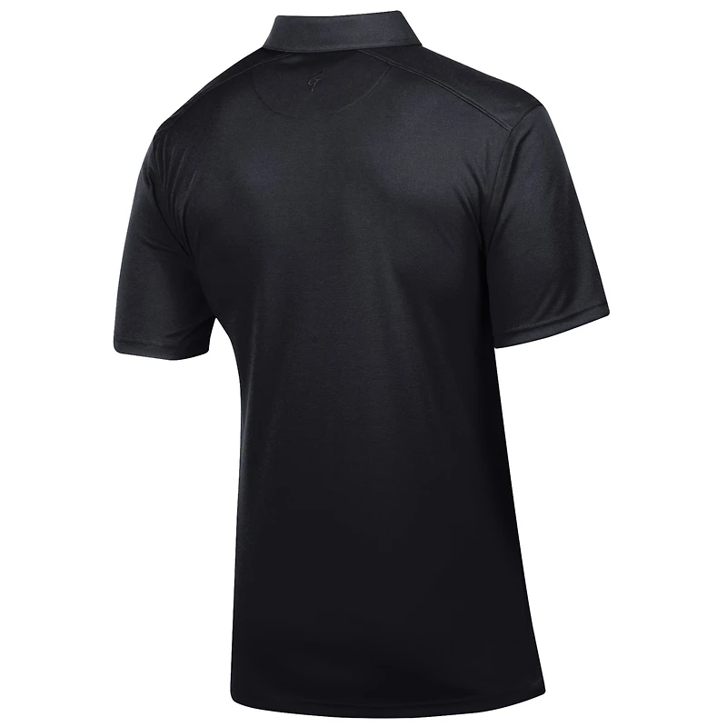 Men's Black Washington Huskies Classic Jacquard Polo