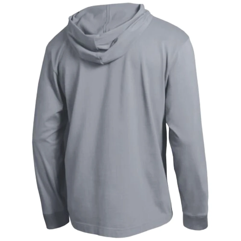 T-shirt à capuche manches longues Champion Heather Gray Washington Huskies High Motor All-Star pour homme