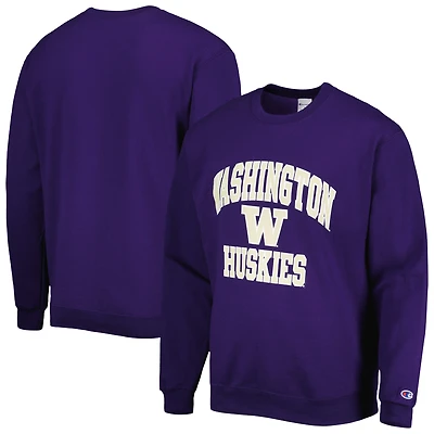 Chandail à capuchon pour homme Washington Huskies High Motor Champion pourpre