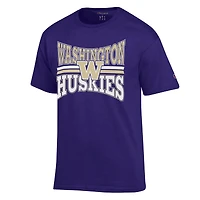 T-shirt Zoom violet champion de l'équipe des Washington Huskies pour hommes