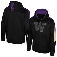 Sweat à capuche noir The Gang des Washington Huskies pour homme Colosseum