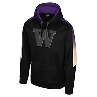 Sweat à capuche noir The Gang des Washington Huskies pour homme Colosseum