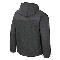Doudoune à capuche zippée Nightman pour homme, coloris anthracite, des Washington Huskies
