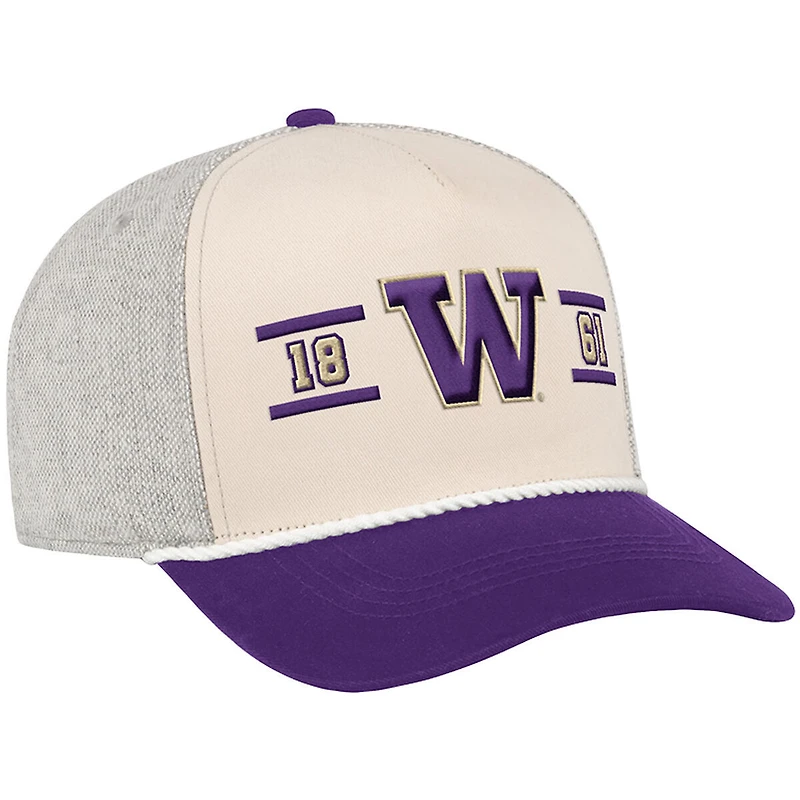 Men's Colosseum  Natural Washington Huskies Frank Podium Adjustable Hat
