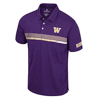 Colosseum Purple Washington Huskies No Problemo Polo Homme