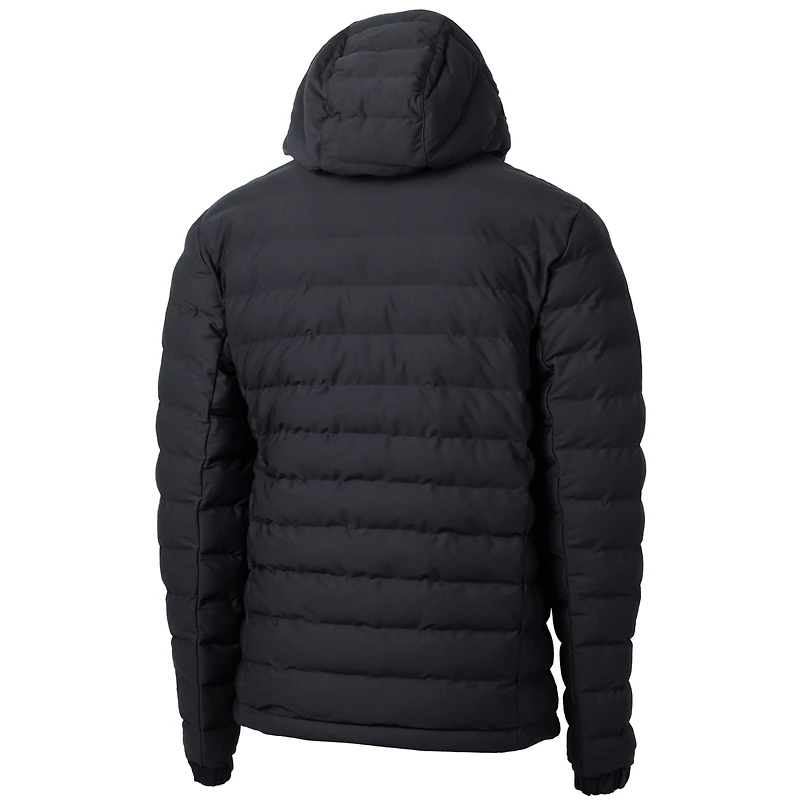 Men's Cutter & Buck Black Washington Huskies Mission Ridge Repreve Eco Insulated Puffer Full-Zip Jacket