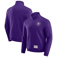 Pull zippé quart de tour violet Darius Rucker pour homme, collection Fanatics, Washington Huskies