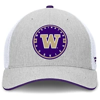 Men's Fanatics  Heather Gray Washington Huskies Trigger Flex Hat