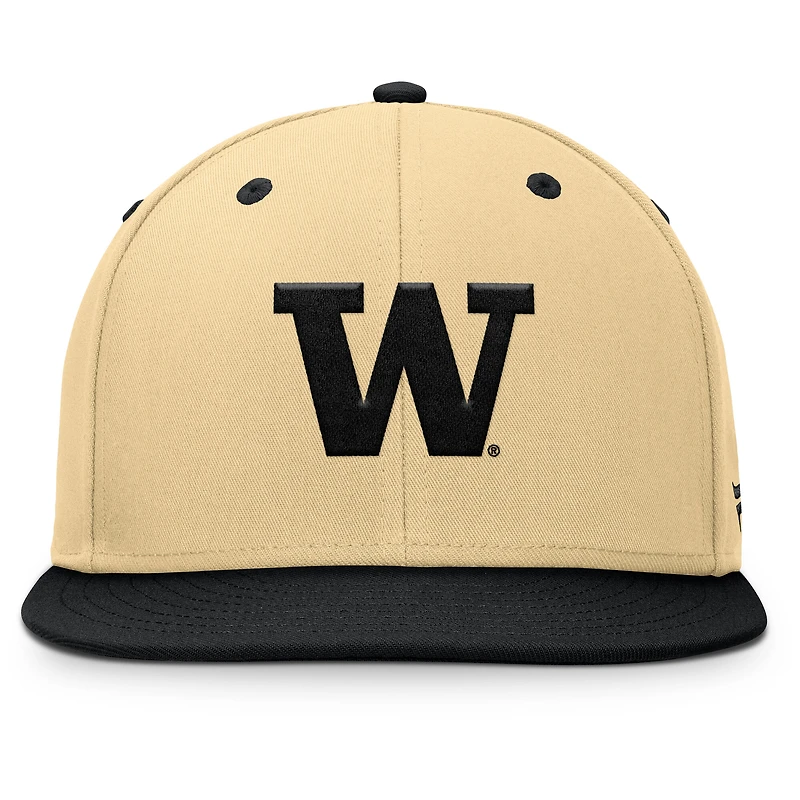 Casquette ajustée Fanatics kaki/noir Washington Huskies Balance pour homme