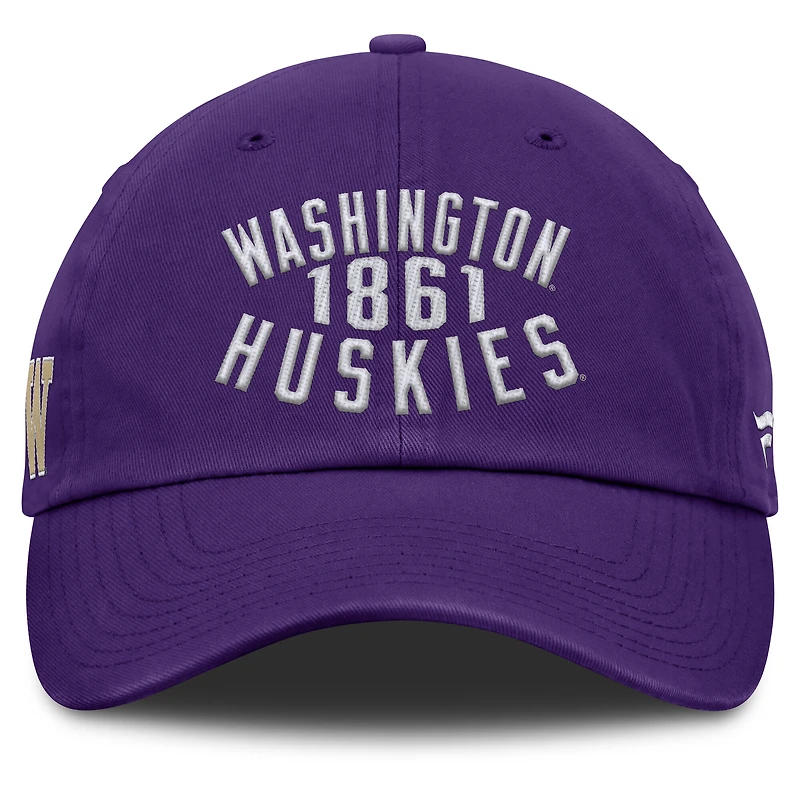 Casquette ajustable Archer violette des Washington Huskies Fanatics pour homme