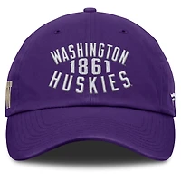 Casquette ajustable Archer violette des Washington Huskies Fanatics pour homme