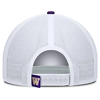 Casquette de camionneur ajustable en mousse Dutch pour homme, violet, des Washington Huskies
