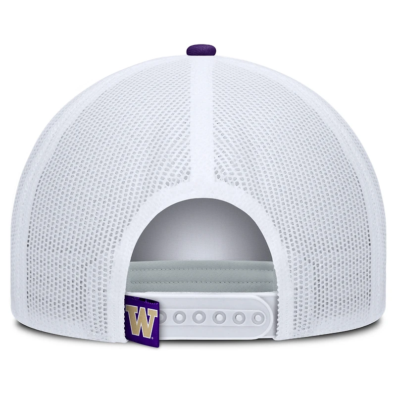 Men's Fanatics Purple Washington Huskies Dutch Foam Front Adjustable Trucker Hat