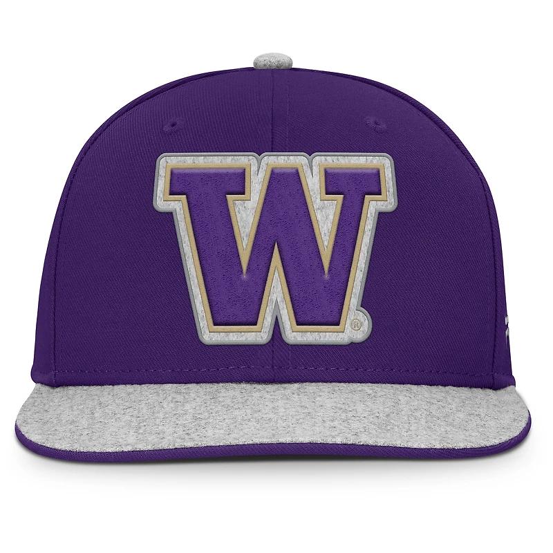 Men's Fanatics Purple Washington Huskies Loden Snapback Hat