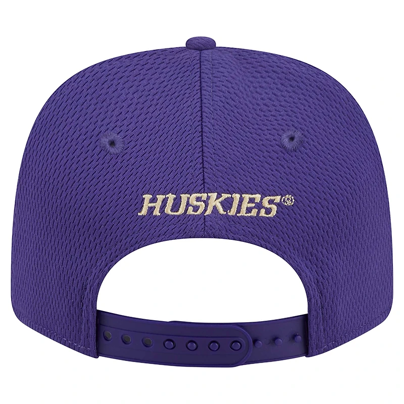 Men's New Era Purple Washington Huskies COOLERA 9SEVENTY Rope Stretch-Snap Hat
