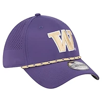 Men's New Era  Purple Washington Huskies Rope 39THIRTY Flex Hat