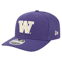Casquette ajustable 9SEVENTY violette New Era pour homme des Washington Huskies