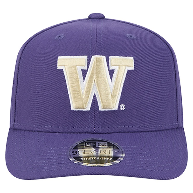 Men's New Era  Purple Washington Huskies Team 9SEVENTY Adjustable Hat