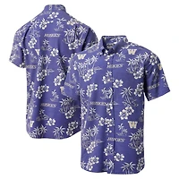 Chemise boutonnée classique pour homme Reyn Spooner Purple Washington Huskies