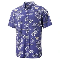 Men's Reyn Spooner Purple Washington Huskies Classic Performance Button-Down Shirt