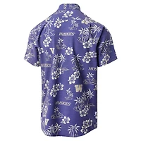 Chemise boutonnée classique pour homme Reyn Spooner Purple Washington Huskies