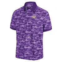 Men's Tommy Bahama Purple Washington Huskies Sport Bay View IslandZone Polo