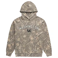 Men's Uscape Apparel  Camo Washington Huskies Back Bay Fleece Hoodie