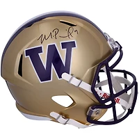 Casque réplique autographié Riddell Speed ​​de Michael Penix Jr. des Washington Huskies
