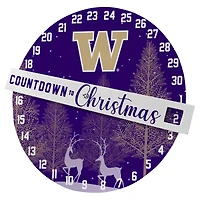 Pegasus Washington Huskies Compte à rebours jusqu’au panneau mural de Noël
