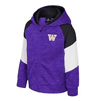 Toddler Colosseum Purple Washington Huskies Spirit Hollow Full-Zip Hoodie