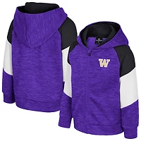 Toddler Colosseum Purple Washington Huskies Spirit Hollow Full-Zip Hoodie