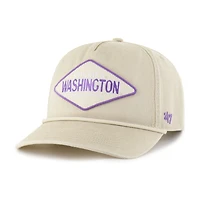 Casquette ajustable unisexe Cairn Hitch « 47 » crème des Washington Huskies Outdoorsmen